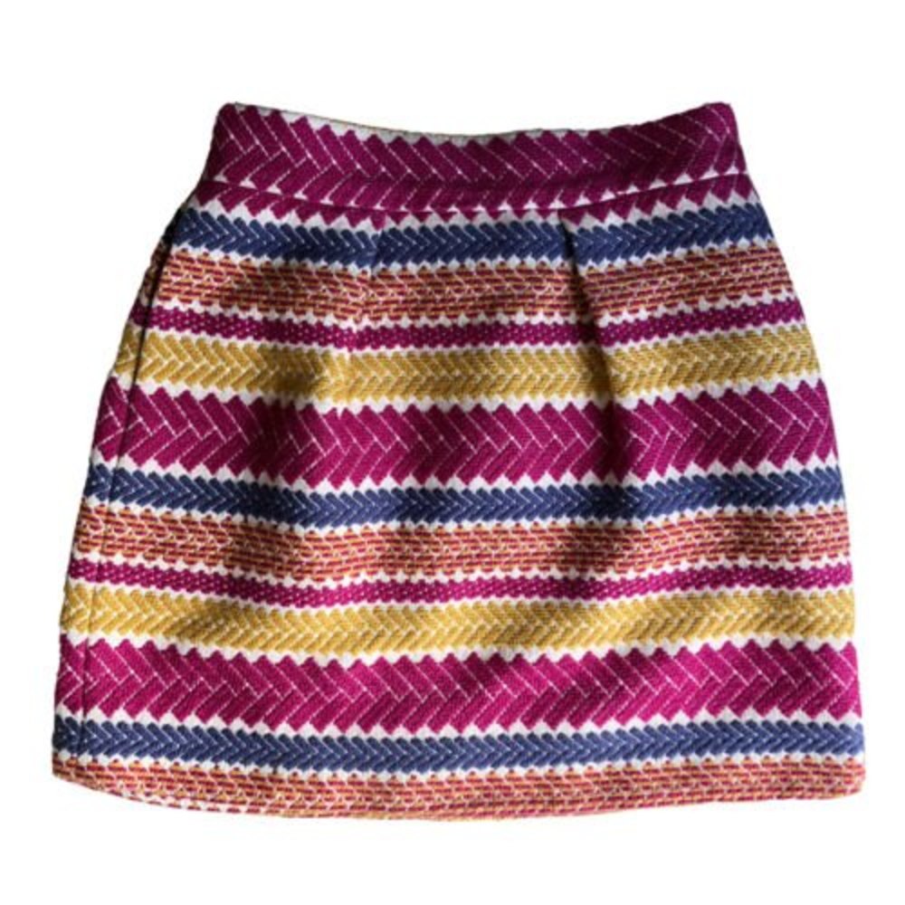 Nomad by Morgan Carper Woven Jacquard Full Skirt Anthropologie New M Medium
